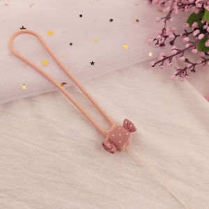 Short Butterfly Knot Liquid Silicone Lanyard Durable Anti-fall Mobile Phone Strap Universal Keychain Pendant Cute Fashion Accessory