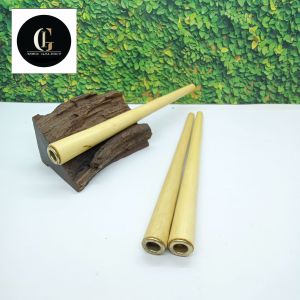 Sedotan pipa once kayu kemuning gading model lancip C39