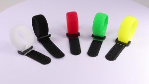 20pcs Self-adhesive Hook And Loop Nylon Cable Tie 2x20cm 2x30cm 2x50cm Down Straps Fastener Tape Reusable Fastening Cable Straps