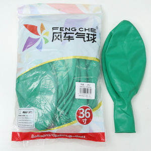 Fengche Windmill Balloons 36 Inch Transparent Celebration Decoration Ascending Air Balloons for Grand Opening Outdoor Events