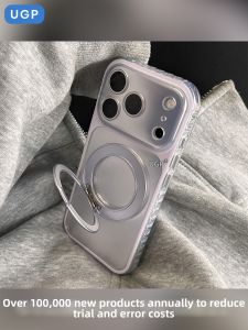 UGP | Luxury Purple Magnetic iPhone Case with Stand