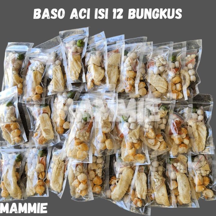 Baso Aci Paket 12 Pcs Murah Baso Aci 12 Pcs Bakso Aci Paket 12 Pcs