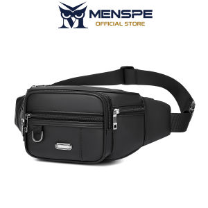 MENSPE Fashion Waist Bag Mens Chest Bag Waterproof Sports Bag Large Capacity Casual Bag Messenger Bag Outdoor Fitness Bag Travel Bag Business Bag