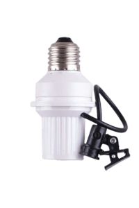 Fitting Lampu Sensor Cahaya Otomatis Fiting Bohlam Light Bulb Automatic E27 40W