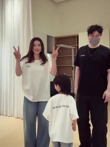 Áo Thun In Chữ Tay Ngắn Phong Cách Dễ Thương Cho Người Béo Mùa Hè