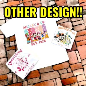 Classic Mickey Mouse T-shirt Club House Disneyland mickey 1928 Adult Kids Shirt