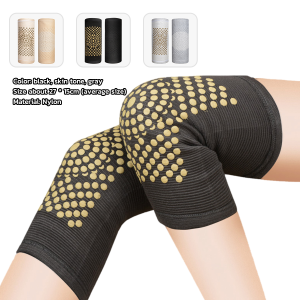 1Pair Wormwood Knee Pads Self Heating Knee Pad Relieve Joint Pain Improve Blood Circulation Kneepad