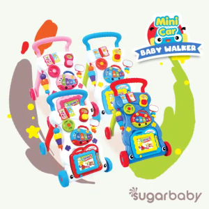 Sugar Baby Mini Car Walker / Mainan Dorong Bayi / Baby Walker