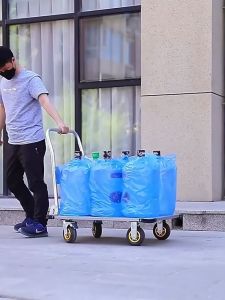 【รับน้ำหนักได้ 3000กก】รถเข็น จัดส่งด่วน คานเหล็กรับน้ำหนักได้ดีเป็นพิเศษ รถเข็น รถเข็นอเนกประสงค์ รถเข็นพับได้ ได้365องศา 4ล้อรองรับน้ำหนัก ไม่เป็นสนิม รถเข็นของ รถพ่วงสีดำ รถเข็นพับได้ รถเข็นอเนกประสงค์ จัดส่งด่วนรถเข็นสำหรับขนของ