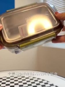 KUYISHI | Microwave Safe Stainless Steel Meal Box