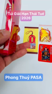ĐÃ KHAI QU.ANG  Túi Đỏ Hóa Giải Thái Tuế 2026