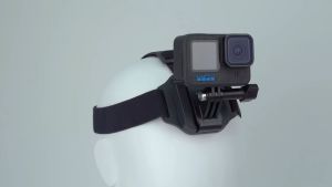 TELESIN 2 in 1 Head Strap Hat Clip Mount for Smartphone GoPro Insta360 DJI Action Camera