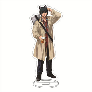 Bandai | 16CM Sakamoto Days Anime Acrylic Hình Đứng Shishiba Shin Asakura Lu Shaotang Heisuke Mashimo Nekomimi Cos Đồ Trang Trí Sưu Tập