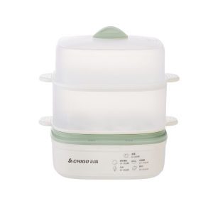Chigo Steamer Egg Maker Small Home Use Multi-Function Timer Automatic Power off Electric Steamer Pot New 2024 Breakfast