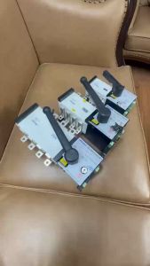 Bộ chuyển nguồn điện ATS 3 pha 100A 160A 250A Gechele GCQ4-4P cầu dao đảo chiều tự động