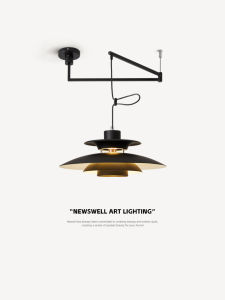 NSWR | Adjustable Arm & Extendable Pendant Light for Dining Table & Bar
