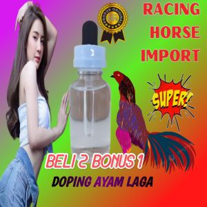 Racing horse asli Import Doping ayam Aduan vitamin bertarung berstamina roso
