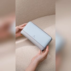 Ví Yuumy ( Thời trang nữ kiểu cầm tay dáng dài - Ví da Seasand YV64)