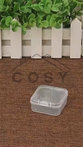 COSY Kotak Plastik Transparan Tanpa Sekat Tempat Penyimpanan Serbaguna Barang Mini / Obat / Perhiasan / Kotak Transparan Mini Plastik Tempat Perhiasan Memori Kotak Organizer Serbaguna