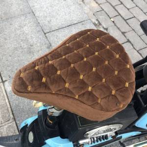 BONINGYU | Winter Warm Soft Sponge Thickened E-bike Seat Cover