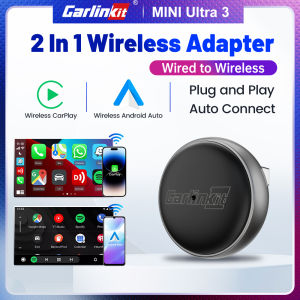 CarlinKit | CarlinKit Wireless CarPlay Box Mini Ultra 3 Wired To Wireless CarPlay Adapter USB Plug and Play Wifi Bluetooth Fast Auto Connect