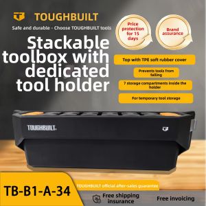TOUGHBUILT | Stackable Tool Storage with Organizer Box