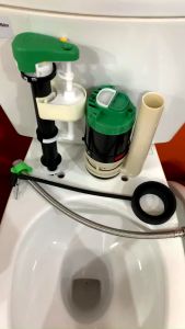 Xả bồn cầu Toto chính hãng KAG-XBC26 siêu sịn bền vững Bộ ruột két nước C320 C300 C945 xả êm hiệu suất tốt lắp 99% cầu 2 khối các loại