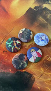 Huy hiệu cài balo cài áo pin cài badge in theo yêu cầu free thiết kế