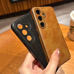 Crashstar kinh doanh sang trọng da mềm chống sốc vỏ điện thoại cho Samsung Galaxy S25 S24 Ultra S23 + S22 Ultra Plus màu trơn Ốp điện thoại chống rơi Vỏ bảo vệ vỏ với bọc hoàn toàn bảo vệ máy ảnh bán nóng