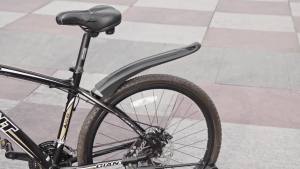 WEST BIKING 2Pcs Bike Fenders Mudguard Dustproof Cycling Splash Guard Universal Bicycle Mudguard Splash Proof for Mountain Bike