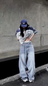 JERSEY Mascot กีฬาเสื้อยืด V คอเสื้อยืดแขนสั้นขนาด 22 ขนาดใหญ่หลวมรูปแบบเสื้อผู้หญิงแนวโน้มร้อน 2025