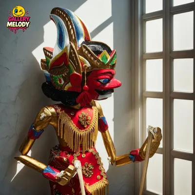 Wayang Golek Rahwana uk 50 cm