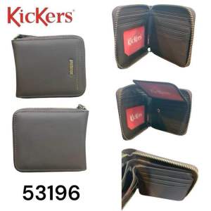 Kickers Leather Zipper Wallet 54126/53593/53695AE/53196/53166/53499/53334/53106/53289