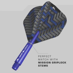 Mission Dart Flights - STANDARD Mission Vex 100 Micron Darts Flight (SAYAP ARROW)