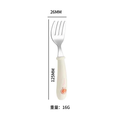 DIODIY | Cartoon Design Stainless Steel Kids Cutlery Set