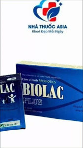 ​BIOLAC PLUS hộp 10 gói  ​Giúp bổ sung lợi khuẩn và L-Lysine giúp cải thiện hệ vi sinh đường ruột ​V-Biotech