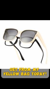 Cyxus Polarized Wraparound Sunglasses For Women Men Fit Over Light Glasses UV Protection TR Frame Myopia Presbyopia Outdoor Driving One Glasses Dual Use 1116