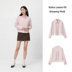 Semir | Oversized Faux Two Piece Stripe Gentle Shirt
