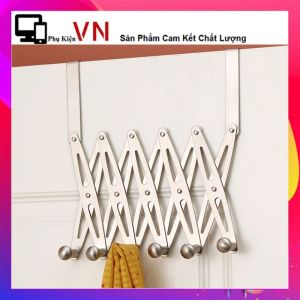Móc Treo Sau Cửa 6 Chấu Gấp Gọn Thép Không Gỉ Tiện Dụng - Móc Treo Quần Áo  Móc Treo Đồ Sau Cửa Móc Treo Đa Năng
