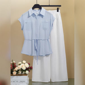 YNY | Slim Fit Waist Tapered Sleeveless Shirt