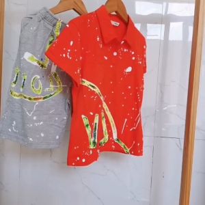bộ bé trai size đại 20kg tới 45kg từ vải dư chất thun cotton mềm đẹp có hình mẫu mặc và video thực tế cận sản phẩm