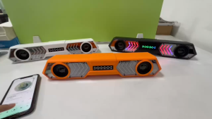 ปาร์ตี้ลําโพงลําโพงลําโพงฟูลเรนจ์ไฟแฟลชคาราโอเกะลําโพง นํา สําหรับคอมพิวเตอร์พีซีV11pro