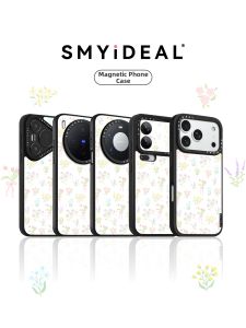 Smyideal | Magnetic Floral Design Mobile Case