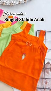 Kaos Dalam Anak SInglet Perempuan S M L XL Stabilo / Kaos Kutang Anak Cewe