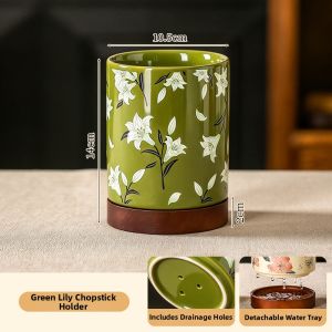 Mr.Snail | Stylish High-Quality Ceramic Utensil Organizer