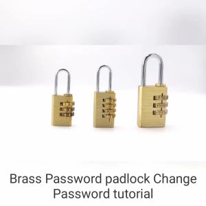 Gembok Koper Nomor 20mm & Kunci Gantung Tembaga