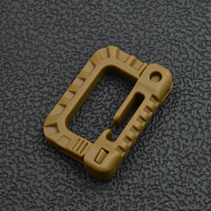 South Korea Import WJ Tactical Hanging Buckle Quick Release D Buckle Luminous Plastic-Steel Buckle Molle High Strength Hook DIY Accessories