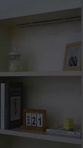 Đèn LED Dưới Tủ Có Thể Sạc Lại Bằng USB Với Cảm Biến Chuyển Động Cho Tủ Quần Áo Phòng Ngủ Nhà Bếp - Thanh Đèn Ngủ 20/30/40/50cm