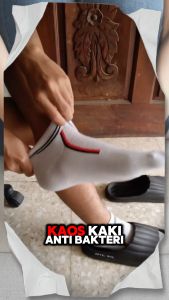 PROMO TERBATAS MEIHONGTU KAOS KAKI WANGI - ANTI BAKTERI - ANTI BAU - MODEL CASUAL POLOS - UNTUK PRIA WANITA ALL SIZE DENGAN MOTIF SPORTY - PAKET 5 PASANG