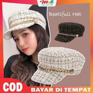 MALL - Topi Kekinian Wanita Gaya Fashion Style Korea Vintage Cantik HAT18